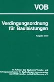  : VOB. Verdingungsordnung für Bauleistungen 2000. Gesamtausgabe. Design Principles and Patterns.