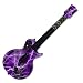 Apocalypse Violet Design Wii Guitar Hero III Gibson Les Paul Guitar Controller Skin Decal Sticker
