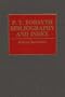 P.T. Forsyth Bibliography and Index (Bibliographies and Indexes in Religious Studies)