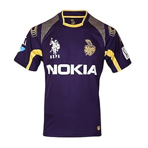 KKR Official Match Jersey, Men's Extra Large - Exclusive on Amazon.in: Amazon.in: Sports 