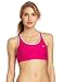 Champion Women's Cotton Fitness Bra, Hibiscus/Oxford Gray, Large
