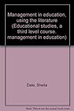 Management in education, using the literature
