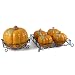 Ceramic Pumpkin Soup Tureen and Serving Bowl Set, 7 Pieces