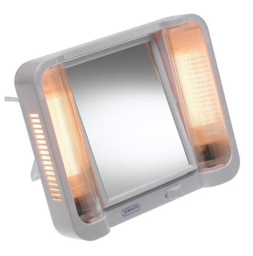 Jerdon First Class Lighted Makeup Mirror