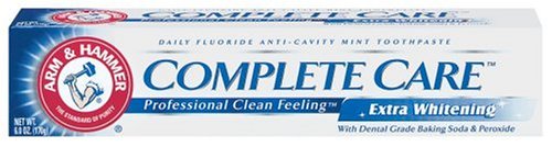 Arm & Hammer Complete Care Fluoride Extra Whitening Toothpaste with Baking Soda &... by Arm & Hammer