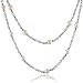 Bling Jewelry Designer Inspired Bijoux Freshwater Pearls Long Chain 36" Necklace