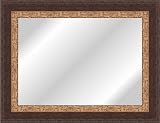 Review ArtToFrames  / 16x20 / 16 x 20 Mirror Frame Dark Cherry Embossed w/Gold Lip .. 2'' wide