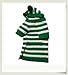 Stinky G Forest Green Stripe Dog Hoodie Sweater #10 - S