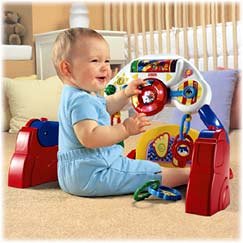 Fisher-Price Kick 'n' Drive Gym