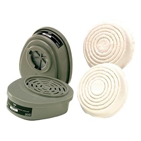 MSA Safety Works Replacement Cartridges and Pre-Filters for Paint and Pesticide Respirator #817666 by MSA Safety Works