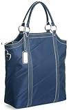 Icon FMCY01-NVY City Collection Quilted Nylon Female Notebook Case with Vinyl Trim (Navy)