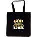 Tote Bag : GOD CAN'T BE EVERYWHERE SO HE CREATED PAPA