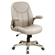 Comfort Products Talon Managerial Leather Chair - Parchment