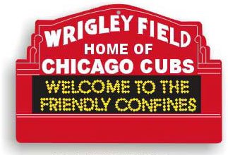 Wrigley Field Marquee Sign
