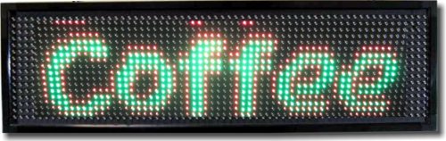 Large Size Indoor Outdoor LED Scrolling Message Board Sign, 90