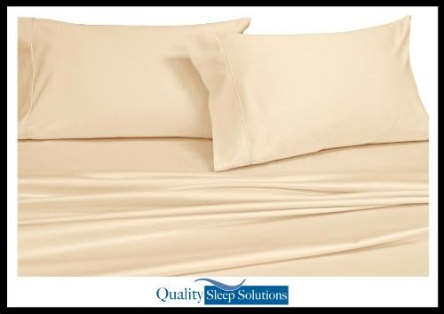 Microfiber sheets by Quality Sleep Solutions luxury bed sheets will keep you cool while your getting quality sleep (Queen)