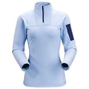 Buy Arc'teryx Rho LT Zip Neck Top - Ladies by Arc'teryx