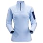 Rho LT Zip Long Sleeve Shirt - Women's Cornflower SM by Arcteryx
