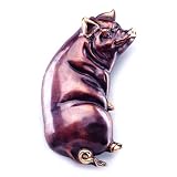 SPI 30754 Contented Pig Doorknocker