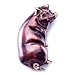 SPI 30754 Contented Pig Doorknocker