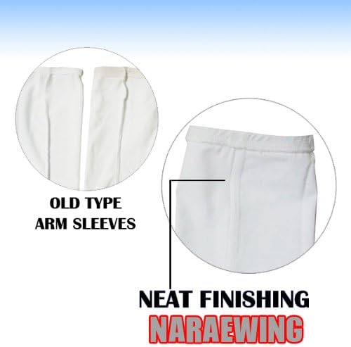 Elixir Golf Unisex Naraewing Arm Cooler Cooling Sleeves, Large, 1 Pair, White