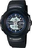 41WCQCCdM1L. SL160  CASIO G SHOCK ANA DIGI WATCH BLACK /W BLUE AW582C 2A