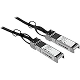 StarTech.com 5m SFP+ 10GbE Direct Attach Cable, Cisco Compatible SFP-H10GB-CU5M, 10GBASE-CU SFP+ Copper Twinax, 24AWG 100OHM, Passive (SFPCMM5M)
