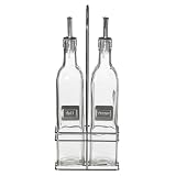 Oil and Vinegar Set with Rack