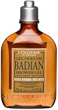 L'Occitane Gel Douche Badian Pour Homme (Shower Gel for Men, Anise), 8.4-Ounce Plastic Bottle