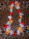 12 Hawaiian Flower Leis - Tiki Style !!! (1 Doz)