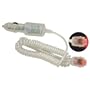 Power Glow White Car Charger for LG VX1, 10, 2000, 3100, 4400