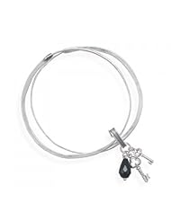MMA Silver - Multicharm Bangle Bracelets