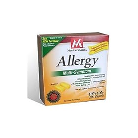 100 Caplets Allergy Multi-symptom - Compare to Tylenol Allergy Multi-symptom Active Ingredients