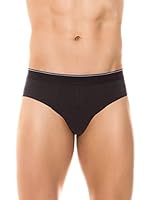 Pierre Cardin Pack x 3 Slips (Negro / Gris / Azul)