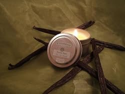 Vanilla Bean Pure Soy Candle- 6 oz tin