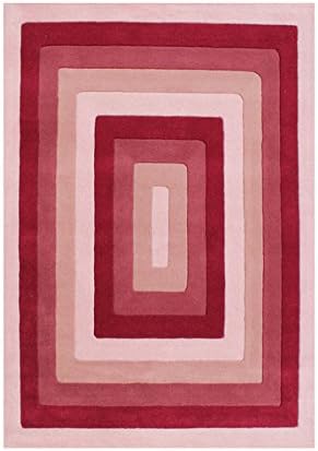 Alliyah Handmade Shell Pink New Zealand Wool Blend Rug (5' x 8')
