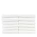 Luxury Hotel & Spa Towel 100% Genuine Turkish Cotton Wash Cloths - White - Checkered - Set of 12