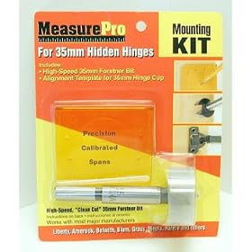 35mm Bit with Marking Template by Measure Pro