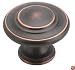 Amerock BP1586-ORB Inspirations 3-Ring 1-3/8-Inch Diameter Knob, Oil Rubbed Bronze