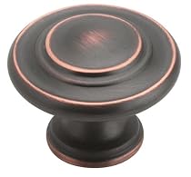 Amerock BP1586-ORB Inspirations 3-Ring 1-3/8-Inch Diameter Knob, Oil Rubbed Bronze