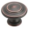 Amerock BP1586-ORB Inspirations 3-Ring 1-3/8-Inch Diameter Knob, Oil Rubbed Bronze