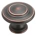 Amerock BP1586-ORB Inspirations 3-Ring 1-3/8-Inch Diameter Knob, Oil Rubbed Bronze