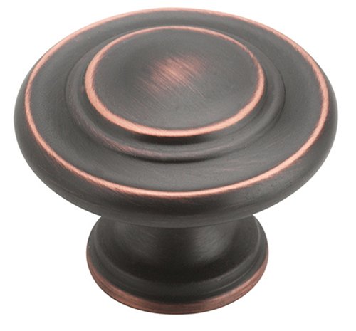 Amerock BP1586-ORB Inspirations 3-Ring 1-3/8-Inch Diameter Knob, Oil Rubbed Bronze