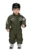 Jr. Armed Forces Pilot Suit with embroidered Cap, size 18Month