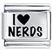Jewelry : I Heart Nerds Italian Charms Bracelet Link