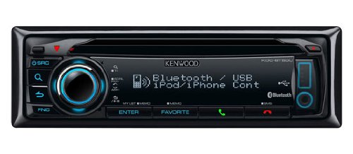 Kenwood KDC-BT 50 U CD-MP3-Tuner (iPod-ready, Bluetooth, USB) schwarz
