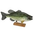 Large Mouth Bass Folk Art Fish