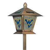 West Virginia Mountaineers NCAA Stained Glass Solar Lantern (20