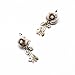 Kaariag Punkin® Flower Shape Long Dangle Tassel Earring