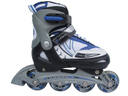L.A. Sports Kinder Inline Skate iJump F-168 verstellbar, mehrfarbig, 30-33, 12666